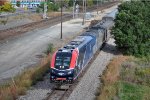 Late running eastbound "Empire Builder"